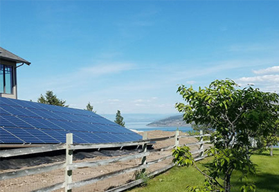 La última entrega de paneles solares